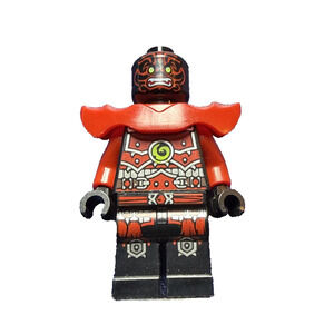 LEGO Minifigure Ninjago Stone Army Swordsman Red Face njo222 Minifig